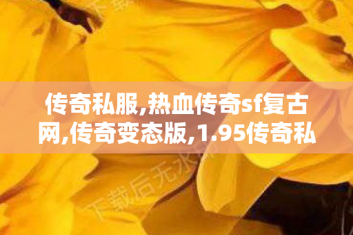 传奇私服,热血传奇sf复古网,传奇变态版,1.95传奇私服发布网,传奇变态版