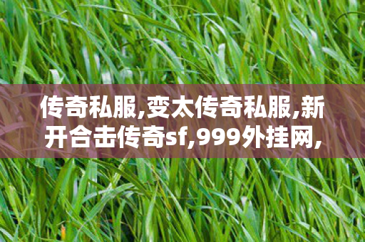 传奇私服,变太传奇私服,新开合击传奇sf,999外挂网,新开合击传奇sf