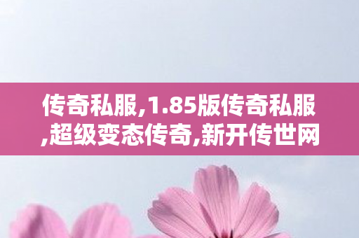 传奇私服,1.85版传奇私服,超级变态传奇,新开传世网站,超级变态传奇