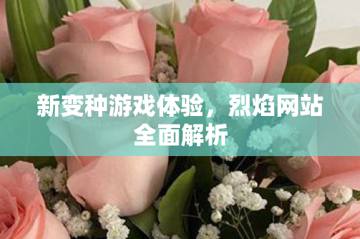 新变种游戏体验，烈焰网站全面解析