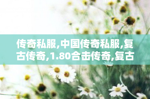 传奇私服,中国传奇私服,复古传奇,1.80合击传奇,复古传奇