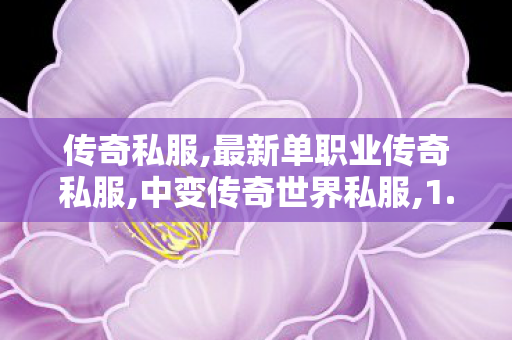 传奇私服,最新单职业传奇私服,中变传奇世界私服,1.76精品传奇,中变传奇世界私服