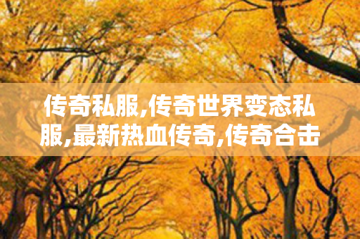 传奇私服,传奇世界变态私服,最新热血传奇,传奇合击sf网站,最新热血传奇