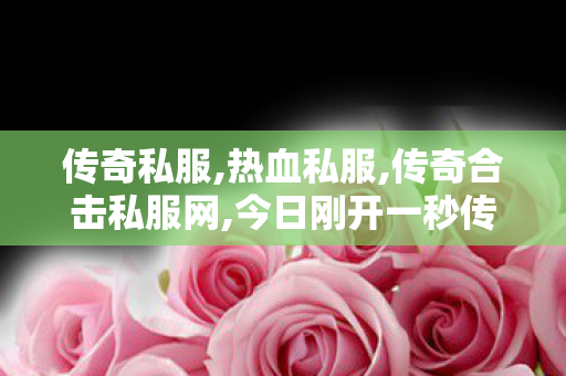 传奇私服,热血私服,传奇合击私服网,今日刚开一秒传奇sf,传奇合击私服网