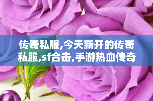 传奇私服,今天新开的传奇私服,sf合击,手游热血传奇噬血术,sf合击