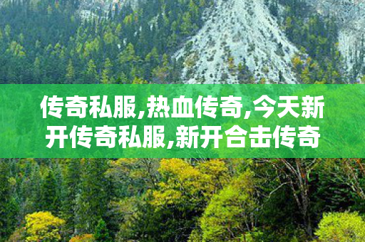 传奇私服,热血传奇,今天新开传奇私服,新开合击传奇私服网,今天新开传奇私服