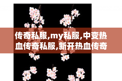 传奇私服,my私服,中变热血传奇私服,新开热血传奇私服发布网,中变热血传奇私服