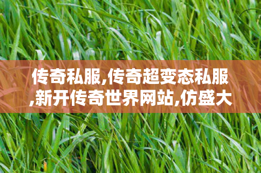 传奇私服,传奇超变态私服,新开传奇世界网站,仿盛大传奇sf发布网,新开传奇世界网站