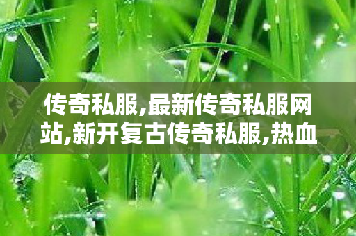 传奇私服,最新传奇私服网站,新开复古传奇私服,热血传奇sf复古网,新开复古传奇私服