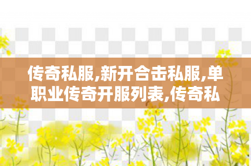 传奇私服,新开合击私服,单职业传奇开服列表,传奇私服发布网woool,单职业传奇开服列表