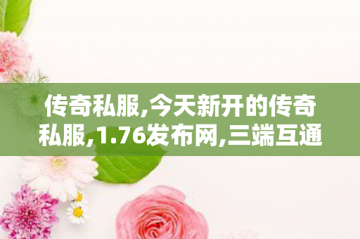 传奇私服,今天新开的传奇私服,1.76发布网,三端互通单职业传奇网站,1.76发布网