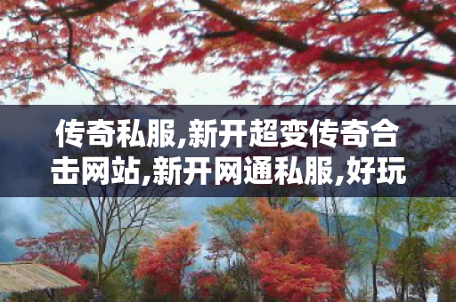 传奇私服,新开超变传奇合击网站,新开网通私服,好玩的传奇私服推荐,新开网通私服