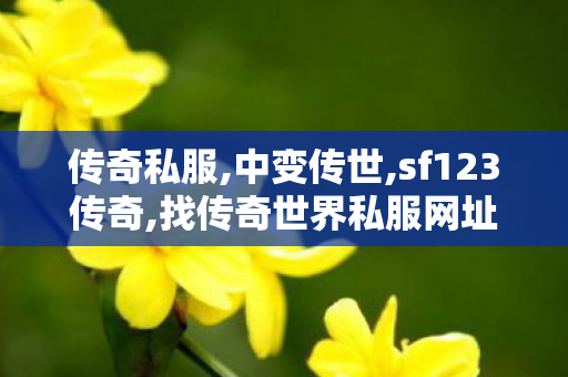 传奇私服,中变传世,sf123传奇,找传奇世界私服网址,sf123传奇