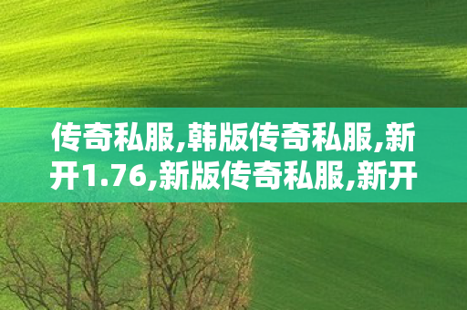 传奇私服,韩版传奇私服,新开1.76,新版传奇私服,新开1.76