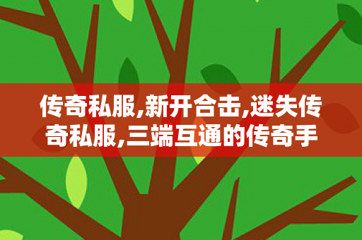 传奇私服,新开合击,迷失传奇私服,三端互通的传奇手游发布网站,迷失传奇私服