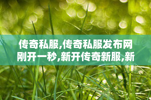 传奇私服,传奇私服发布网刚开一秒,新开传奇新服,新开1.80,新开传奇新服