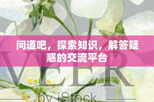 问道吧，探索知识，解答疑惑的交流平台