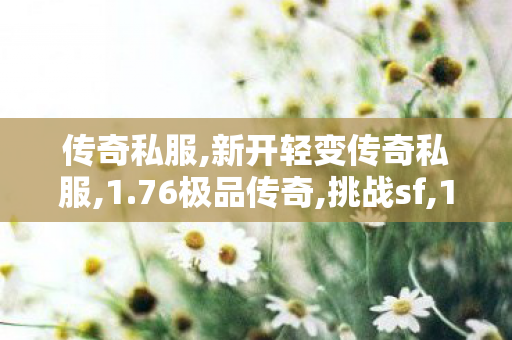 传奇私服,新开轻变传奇私服,1.76极品传奇,挑战sf,1.76极品传奇