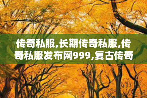 传奇私服,长期传奇私服,传奇私服发布网999,复古传奇私服发布网,传奇私服发布网999