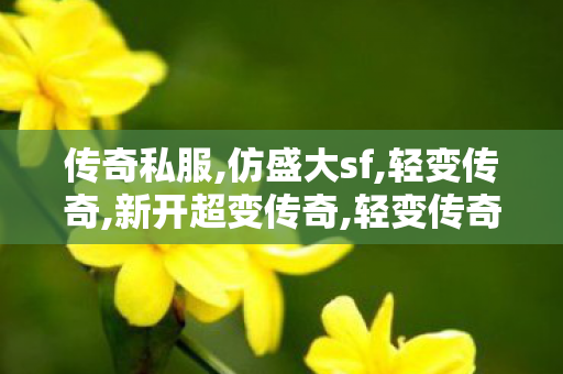 传奇私服,仿盛大sf,轻变传奇,新开超变传奇,轻变传奇