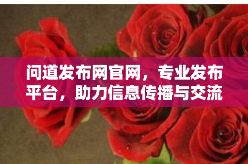 问道发布网官网，专业发布平台，助力信息传播与交流