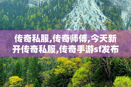 传奇私服,传奇师傅,今天新开传奇私服,传奇手游sf发布网新服,今天新开传奇私服