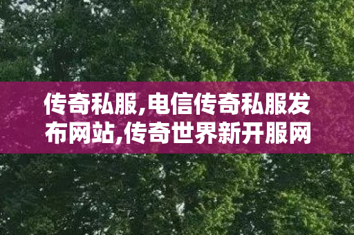 传奇私服,电信传奇私服发布网站,传奇世界新开服网站,传世私服广告,传奇世界新开服网站