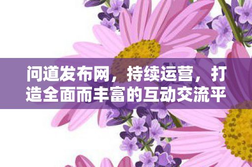 问道发布网，持续运营，打造全面而丰富的互动交流平台