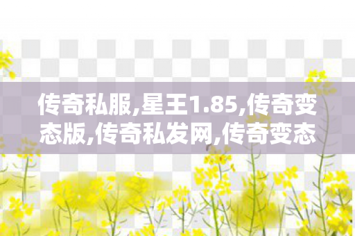 传奇私服,星王1.85,传奇变态版,传奇私发网,传奇变态版