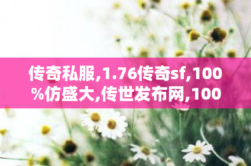 传奇私服,1.76传奇sf,100%仿盛大,传世发布网,100%仿盛大