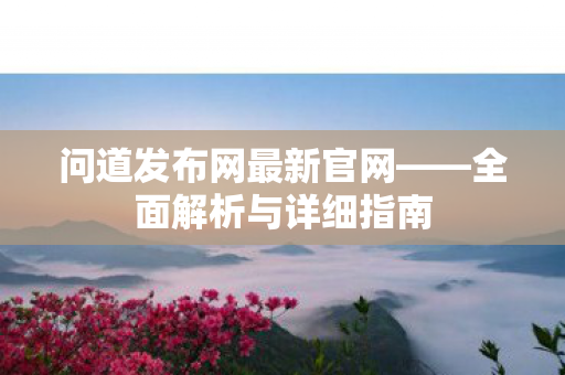 问道发布网最新官网——全面解析与详细指南