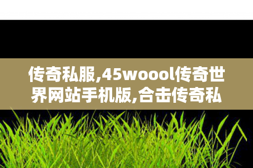 传奇私服,45woool传奇世界网站手机版,合击传奇私服网站,超变态传奇私发服,合击传奇私服网站