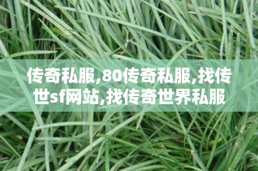 传奇私服,80传奇私服,找传世sf网站,找传奇世界私服的网站,找传世sf网站