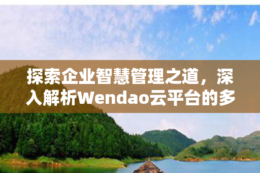 探索企业智慧管理之道，深入解析Wendao云平台的多元应用与优势