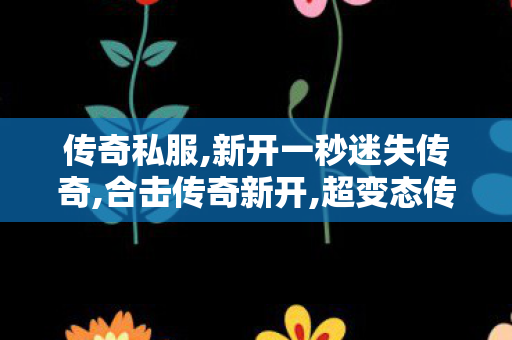 传奇私服,新开一秒迷失传奇,合击传奇新开,超变态传奇私发服,合击传奇新开