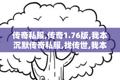 传奇私服,传奇1.76版,我本沉默传奇私服,找传世,我本沉默传奇私服