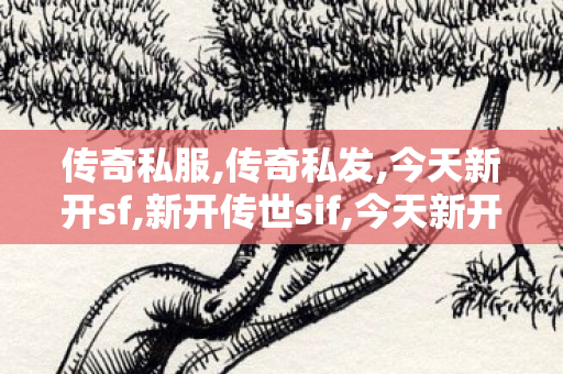 传奇私服,传奇私发,今天新开sf,新开传世sif,今天新开sf