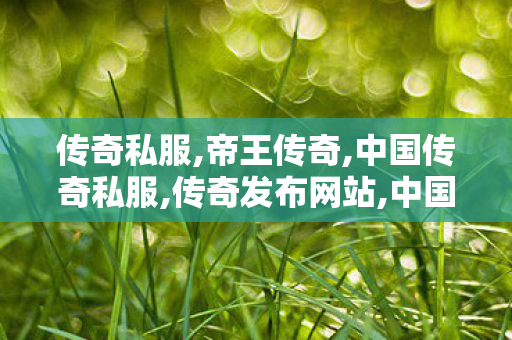 传奇私服,帝王传奇,中国传奇私服,传奇发布网站,中国传奇私服