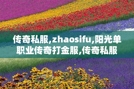 传奇私服,zhaosifu,阳光单职业传奇打金服,传奇私服服务器,阳光单职业传奇打金服