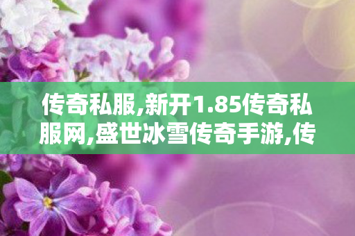 传奇私服,新开1.85传奇私服网,盛世冰雪传奇手游,传奇世界sf,盛世冰雪传奇手游