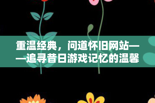 重温经典，问道怀旧网站——追寻昔日游戏记忆的温馨港湾