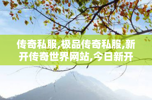 传奇私服,极品传奇私服,新开传奇世界网站,今日新开轻变传奇sf,新开传奇世界网站