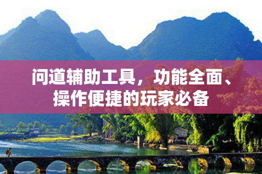 问道辅助工具，功能全面、操作便捷的玩家必备