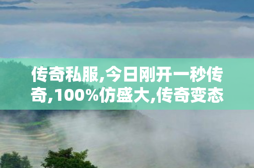 传奇私服,今日刚开一秒传奇,100%仿盛大,传奇变态合击私服网,100%仿盛大