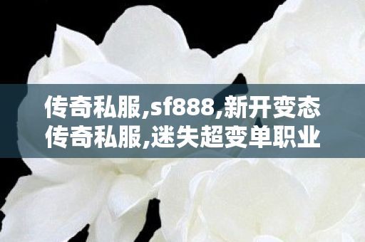 传奇私服,sf888,新开变态传奇私服,迷失超变单职业传奇,新开变态传奇私服