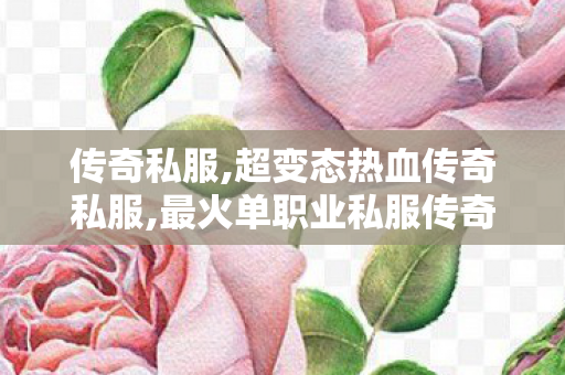传奇私服,超变态热血传奇私服,最火单职业私服传奇,最新传奇世界,最火单职业私服传奇