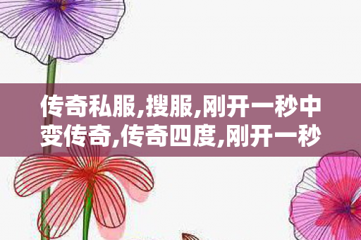 传奇私服,搜服,刚开一秒中变传奇,传奇四度,刚开一秒中变传奇