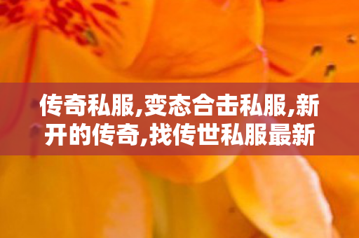 传奇私服,变态合击私服,新开的传奇,找传世私服最新开传世sf网,新开的传奇