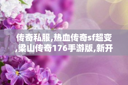 传奇私服,热血传奇sf超变,梁山传奇176手游版,新开传世中变私服,梁山传奇176手游版