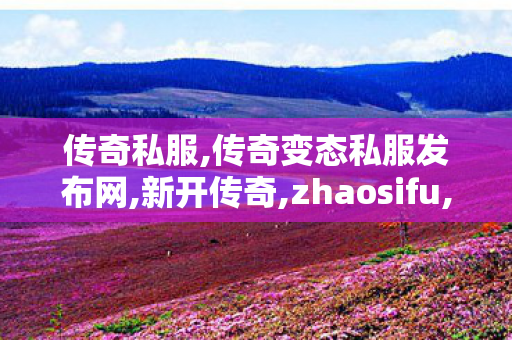 传奇私服,传奇变态私服发布网,新开传奇,zhaosifu,新开传奇